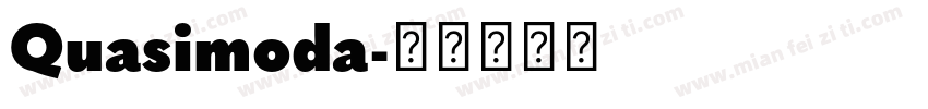 Quasimoda字体转换