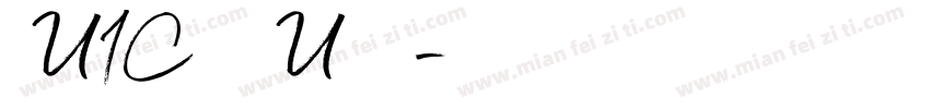 QUICKBRUSH字体转换
