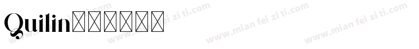 Quilin字体转换