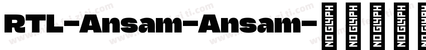 RTL-Ansam-Ansam字体转换