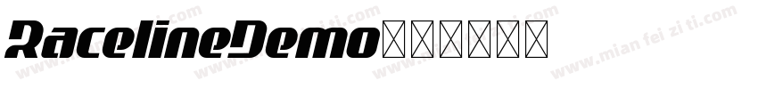 RacelineDemo字体转换