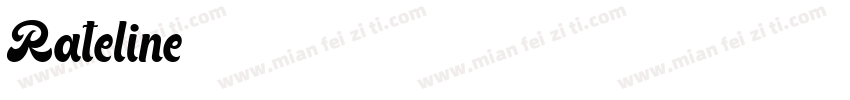 Rateline字体转换