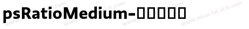 psRatioMedium字体转换