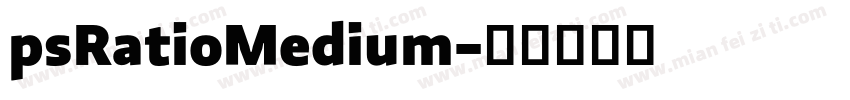 psRatioMedium字体转换