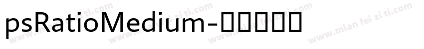 psRatioMedium字体转换
