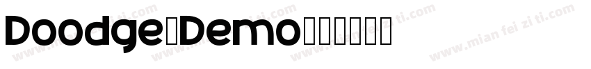 Doodge_Demo字体转换