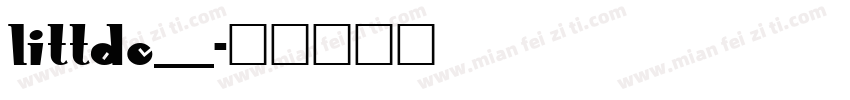 LITTDC__字体转换