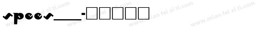 SPEES___字体转换