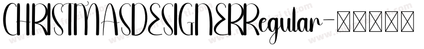 CHRISTMASDESIGNERRegular字体转换