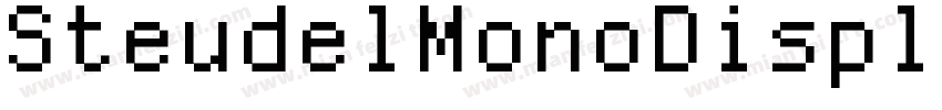 SteudelMonoDisplay字体转换
