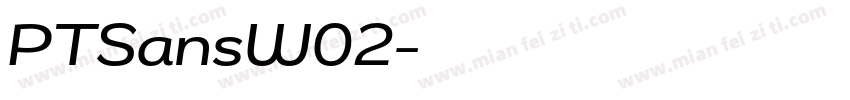 PTSansW02字体转换