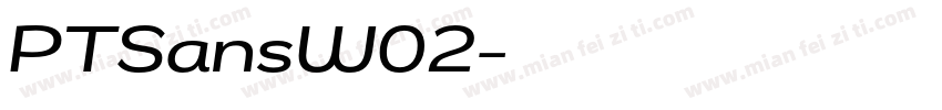 PTSansW02字体转换