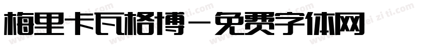 梅里卡瓦格博字体转换