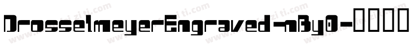 DrosselmeyerEngraved-nBy0字体转换