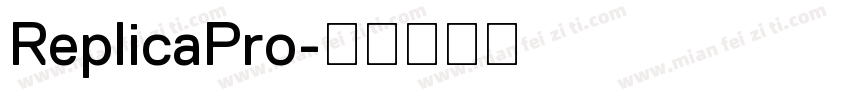 ReplicaPro字体转换