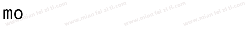 monospaced字体下载字体转换
