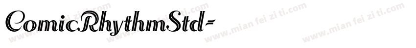 ComicRhythmStd字体转换