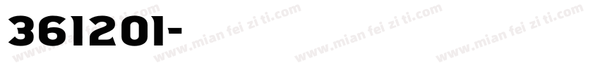 361201字体转换