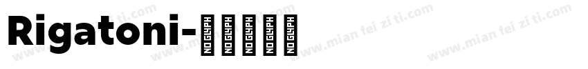 Rigatoni字体转换