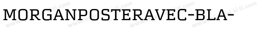MorganPosterAvec-Bla字体转换