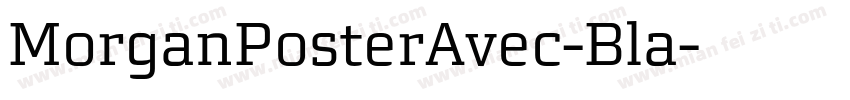 MorganPosterAvec-Bla字体转换