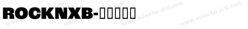 ROCKNXB字体转换