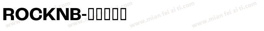 ROCKNB字体转换