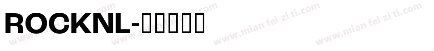ROCKNL字体转换