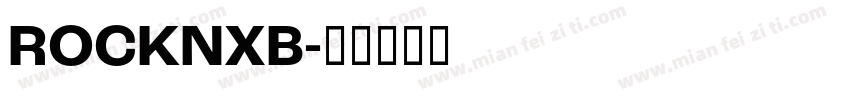 ROCKNXB字体转换