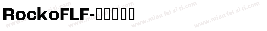 RockoFLF字体转换