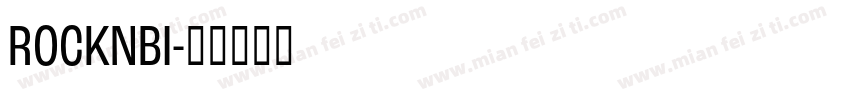 ROCKNBI字体转换