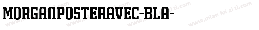MorganPosterAvec-Bla字体转换