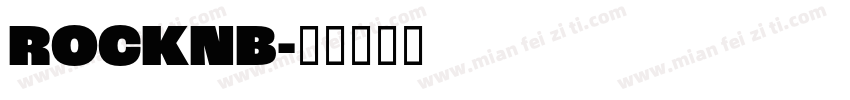 ROCKNB字体转换
