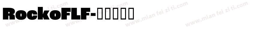 RockoFLF字体转换