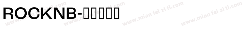 ROCKNB字体转换