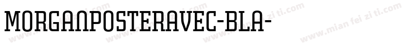 MorganPosterAvec-Bla字体转换