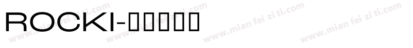 ROCKI字体转换