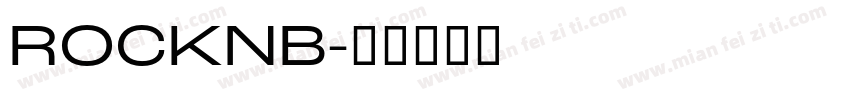 ROCKNB字体转换