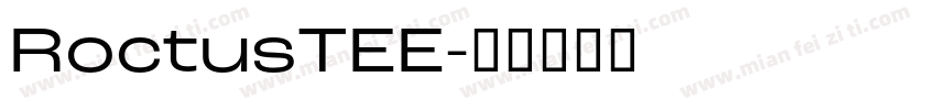 RoctusTEE字体转换