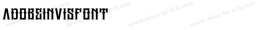 AdobeinvisFont字体转换