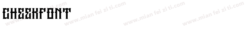 CheekFont字体转换