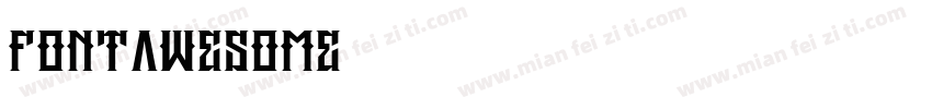 FontAwesome5字体转换