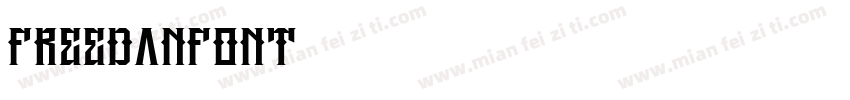 FreedanFont字体转换