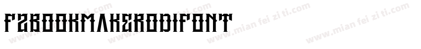 FzBookMakerODIFont00536870973字体转换