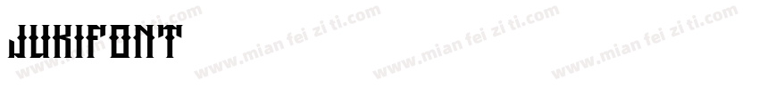 JukiFont字体转换
