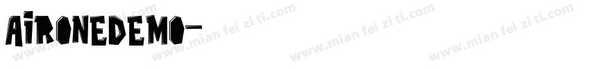 AironeDemo字体转换