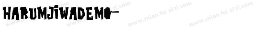 HarumjiwaDemo字体转换
