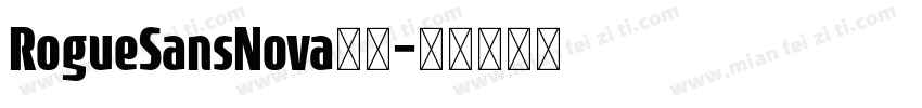 RogueSansNova下载字体转换