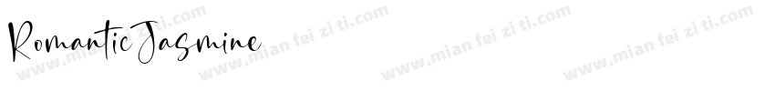 RomanticJasmine字体转换