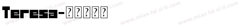 Teresa字体转换